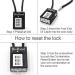 RioRand Trigger Lock 3 Digit Combination Gun Cable Lock 15 Inch - 3 Pack - Buy Online on SooperMarket.com