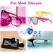 POFET 200pcs Disposable Eyeglass Covers Salon Hair Dye & Coloring Protective Sleeves for Glasses | Slim & Convenient Packing - Buy Online on SooperMarket.com