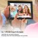 FRAMEO 10.1 Inch Smart WiFi Digital Photo Frame  Digital Picture Frame 1280x800 HD Touch Screen Electronic Picture Frame with Built-in 16GB Memory  Auto Rotation  Share Photos Instantly via App - Buy Online on SooperMarket.com