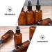 Frcolor 50ml Brown Spray Bottle with Refill - Fine Fog Atomizer for Essential Perfume Oil | International Shipping - Buy Online on SooperMarket.com
