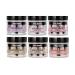 Mia Secret Acrylic Powder COVER Set - Baby Pink/Cool Pink/Natural/Peach/Almond/Golden - 1 oz (6pc) - Buy Online on SooperMarket.com