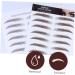 Beavorty 8 Pcs Eyebrow Stickers 6d Hair- Eyebrows Stickers Black Makeup Eyebrow Stencils Tool 3 Proof - Buy Online on SooperMarket.com