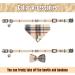 Classic Plaid Bow Tie Cat Collar with Bell - 2 Pack Adjustable Collars for Cats and Small Dogs - Beige Plaid Design - Buy Online on SooperMarket.com