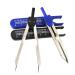 Airgoesin EMI ECG EKG Calipers Ruler Drafting Electrocardiogram Divider 2pcs Black and Blue Black & Blue