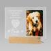 Personalized Dog Memorial Night Light - Custom Photo Pet Loss Gift with Name & Date - Cat Memorial Frame - Sympathy Gift - Buy Online on SooperMarket.com