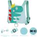 AOMIG Baby Walking Reins and Toddler Safety Harness - Green Dinosaur Safety Leash for Boys and Girls - Buy Online on SooperMarket.com