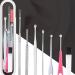 WNPXQNT 7Pcs/Set Steel Earpick Wax Curette Tool - Ear Cleaner Pick for Ear Care - Ear Wax Spoon Pickers Clean - Buy Online on SooperMarket.com