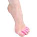 Buy Weikeya Toe Correction Spacers - 8 Ergonomic Flexible Wear-Resistant Design for Men & Women - Pink - International Shipping Available - Buy Online on SooperMarket.com