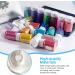 Durantey 50-Pack Travel Bottles - 20ml & 30ml Transparent Cosmetic Containers with Labels | Portable & Refillable Travel Accessories - Buy Online on SooperMarket.com