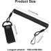 Belihome Paracord Tactical Lanyard | Elastic Fishing Key Ring | Durable Spiral Keychain Safety Rope - Buy Online on SooperMarket.com