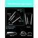 500PCS Short Duck Nail Tips - Clear Half Cover Acrylic Nails for Salon | Extra Short Flare French Nail Extensions | 10 Sizes - Buy Online on SooperMarket.com