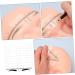 Housoutil 50pcs Eyebrow Positioning Ruler Stickers Eyebrow Template Eyebrow Positioning Tool Disposable Suite - Buy Online on SooperMarket.com