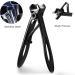 Ronlok 2X Nail Clipper Set Thick Toenail& Fingernail Cutter with Wide Jaw Opening Stainless Steel Nail File for Men&Women Black - Buy Online on SooperMarket.com