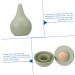 Housoutil Oil-Absorbing Ball Roller for Oily Skin - Nutragina Healthy Skin Tool - Smooth Skin Massaging Volcano Stone Bead - Facial Skincare Solution 7.5x5x5CM Green - Buy Online on SooperMarket.com