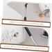 KALLORY 6pcs Eyebrow Brush Gel Eyeliner Gel Liner Eyeliner Makeup Supplies Cosmetic Brush Flat Head Miss Die 16X1CM As Shown - Buy Online on SooperMarket.com