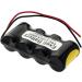 Exell 4.8V 700mAh NiCD Battery with Wire Leads for Emergi-lite 850.0062 - International Shipping Available - Buy Online on SooperMarket.com