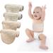 Baby Umbilical Cord Belt  Infant Belly Binder Hernia Care Navel Truss Support Newborn Warm Essential with Breathable Organic Cotton 2brown&2green - Buy Online on SooperMarket.com