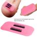 Eyeline Glue Silicone Pads - Thick Makeup Eyelash Extension Tools & Reusable Adhesive Palette (Pink) for Salons | International Shipping - Buy Online on SooperMarket.com