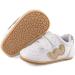 Cheerful Mario Baby First Walking Shoes | Soft PU Leather | Anti-Slip Sole | 6-12 Months | Gold - Buy Online on SooperMarket.com