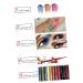 Beavorty 12 pcs colored eyeliners eye liner liquid liner women cosmetic pen set lipstick pen - Buy Online on SooperMarket.com