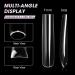 AORAEM Extra Long Square Nail Tips - 240PCS XXXL Clear Full Cover Fake Nails for Acrylic Nails | 12 Sizes Tapered Square Press-On Nails with Box - Perfect for Salons & DIY Home Use - Buy Online on SooperMarket.com
