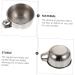 Beavorty 5 Pcs Shaving Soap Bowl Travel Set - Stainless Steel & Perfect for International Shipping - Buy Online on SooperMarket.com