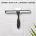 SetSail Stainless Steel Shower Squeegee - 10 Inches Black | Heavy-Duty Bathroom & Glass Door Cleaner with Non-Slip Handle - Buy Online on SooperMarket.com