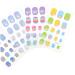 Gogogmee 8 Sheets Children's Nail Stickers Nails False Nail Nails for False Nails Nails Press on Nails for False Nail Tips Fake Nails False Nail for - Buy Online on SooperMarket.com