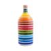 Muraglia - Extra Virgin Olive Oil Rainbow Ceramic Jar (Medium Fruity) 500ml Rainbow Arcobaleno
