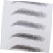 Beavorty 6 pcs 3d eyebrow stickers 4d hair- like eyebrows eyebrow tattoo stickers Woman Man Makeup Tool - Buy Online on SooperMarket.com