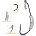 SHUNWEI Weighted Swimbait Hooks Saltwater Fishing Hooks Assortment | 25 Pcs Box, 5 Sizes - Buy Online on SooperMarket.com