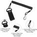 Belihome Paracord Tactical Lanyard | Elastic Fishing Key Ring | Durable Spiral Keychain Safety Rope - Buy Online on SooperMarket.com