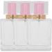 Verdant Touch Perfume Refillable Bottle Glass Perfume Bottle 50ml Refillable Spray Atomizer Container Transparent Pink Liquid Empty - Buy Online on SooperMarket.com