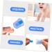 Healvian 9 Sets Nasal Aspirator Filter Cotton - Baby Nose Cleaner Sponge - Hygiene Filters for Baby Nose Cleaning - Suction Tool - Blue (2x0.9x0.9cm) - Pack of 3 - Buy Online on SooperMarket.com