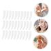 Angoily 100pcs Mask Scoop - Mini White Spatulas for Face Cream & Skin Care | Perfect Mixing Spoons for Makeup & Eye Cream - Buy Online on SooperMarket.com