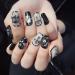 Chrome Hearts Cross Nail Charm Metal Punk Rivet Nail Art Decoration (2 Pack) - Buy Online on SooperMarket.com