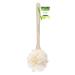 EcoTools 2-in-1 Bath Brush, Shower Loofah with Ergonomic Handle, Cleans Hard-to-Reach Areas, Deep Cleansing & Exfoliating, Recycled Netting, Perfect for Men & Women, Vegan & Cruelty-Free, 1 Count EcoTools Delicate Bath Loofah with Handle, Pack of 1