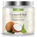 Alayna Pure Original Organic Coconut Oil Hair Mask  Natural Hair Care Treatment - Hydrating & Restorative Mask - Promotes Healing and Natural Hair Growth  Repairs Dry and Damaged Hair  8 oz.