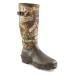 Guide Gear Men's 15" Camo Hunting Insulated Rubber Boots Waterproof Muck Rain Shoes, 400-gram 11 Realtree Edge
