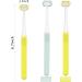 FOREVIVE Toddler Toothbrush 3 Side Kids Tooth Brush Baby Toothbrush with Soft Bristles Soft and Gentle for Complete Tooth and Gum Care - Buy Online on SooperMarket.com
