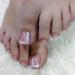 Square Short Full Cover Fake Toenails 3 Pack (72 PCS) - French Leopard Glitter Pink Purple Toe Nails Set with Glue, File, and Stickers - Perfect for Women, Teens, Girls - 007.Fr - Buy Online on SooperMarket.com