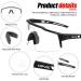 KAPVOE Photochromic Cycling Glasses | MTB Sunglasses with Clear Colorful Lenses - Buy Online on SooperMarket.com