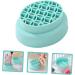 Mikinona Makeup Brush Cleaner Bowl Cleaner Bowl for Makeup Tools Brush Cleaning Pad Makeup Brush Storage Stand Silicone Cleaning Bowl Foldable Brush Make up Powder Puff Silica Gel - Buy Online on SooperMarket.com