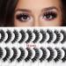 Diffusion NEW 8D Mink False Eyelashes Wispy Cross Long Thick Soft Fake Eye Volume Lashes (3 Pairs) - Buy Online on SooperMarket.com