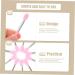 Shop Mikinona 10pcs Lip Mask Spoon & Makeup Brush Set | Lipstick Applicator Creamy Eyeshadow & More - Miss Cosmetic Pink - Buy Online on SooperMarket.com