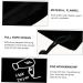 HAPINARY 4 Pcs Hair Dryer Storage Bag Hair Dryer Travel Case Hotel Hair Dryer Hair Tools Bag Black Flannel - Buy Online on SooperMarket.com