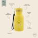 Trixie Baby Drinking Bottle - Stainless Steel 350ml Mrs. Bumblebee | Eco-Friendly Kids' Water Bottle | International Shipping - Buy Online on SooperMarket.com
