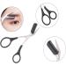 Professional Eyebrow Trimmer Scissors with Comb - Men and Women Eyebrow Shaping Tool - Buy Online on SooperMarket.com