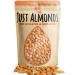 Roastery Coast - Daily Nuts Just Roasted Almonds | Almonds Bulk 3 LB | Unsalted Nuts| Slow Dry Roasted | Steam Pasteurized | Plant Protein | Gluten Free | Non-GMO | Low carb | Keto Snack | Prime Snack A. Unsalted