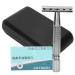 Premium Double Edge Safety Razor | Portable Classic Razor for Men - International Shipping Available - Buy Online on SooperMarket.com